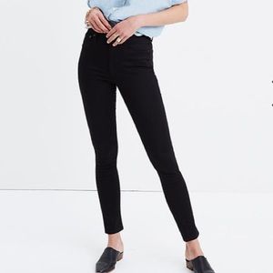 High rise skinny jeans